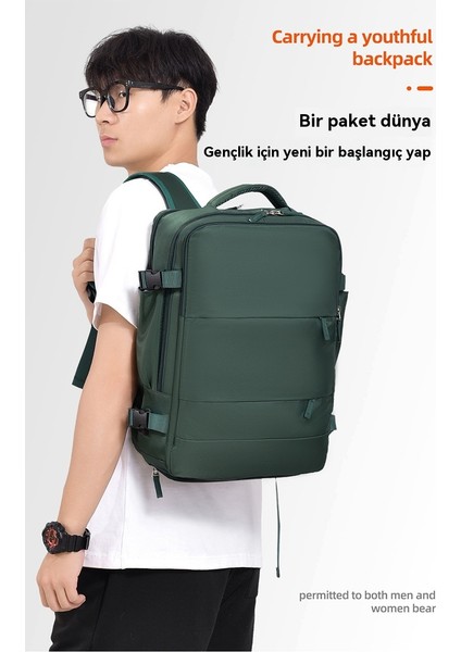 Yeni Sırt Çantası Büyük Kapasiteli Seyahat Çantası Çok Fonksiyonlu Bagaj Sırt Çantası Iş Gezisi (Yurt Dışından) modelleri