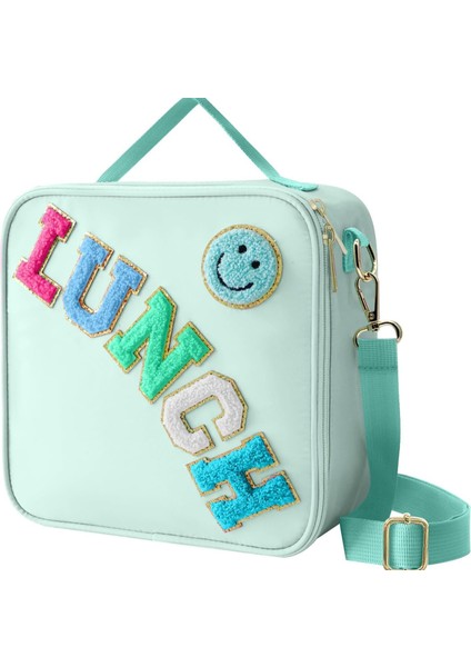 Nakış Mektupları Gülümseyen Yüz Açık Taşınabilir Taşınabilir Yalıtım Alüminyum Film Öğle Yemeği (Yurt Dışından)