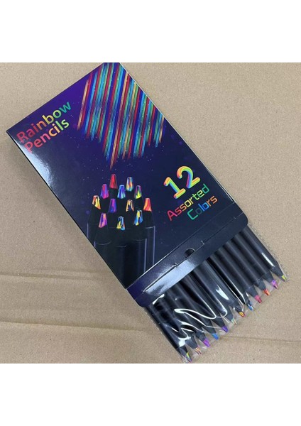 12 Adet Gökkuşağı Kalem-0.2 Inç Kalın Çekirdekli Sanat Işaretleyici-Kırılması Kolay Değil-Parlak Renkli ve Dayanıklı-Resim ve Yazma Için Sanat Malzemeleri (Yurt Dışından) fırsatları