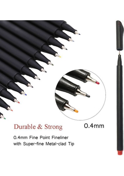 48 Renkli Günlük Kalem Seti: Yazmak, Boyamak, Çizim Yapmak ve Not Almak Için Mükemmel-Öğrenciler ve Öğretmenler Için Ideal Bir Hediye! (Yurt Dışından) modelleri