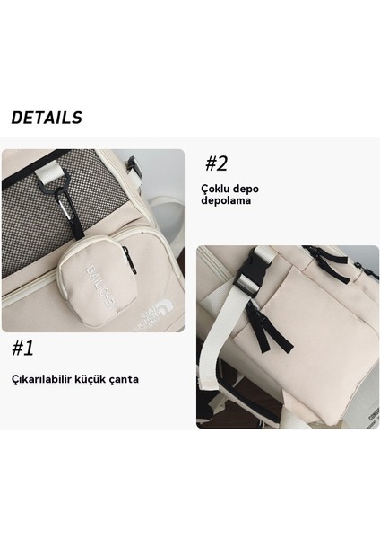 Öğrenci Sırt Çantası Üçü Bir Arada Gündelik Açık Çanta (Yurt Dışından) fırsatları