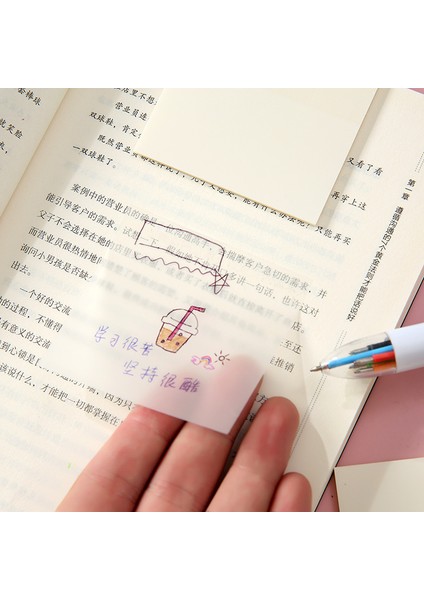 Şeffaf Post-It Notlar, Öğrenci Not Çıkartmaları, Yırtılabilir ve N Kez Yapıştırılabilir (Yurt Dışından) fırsatları