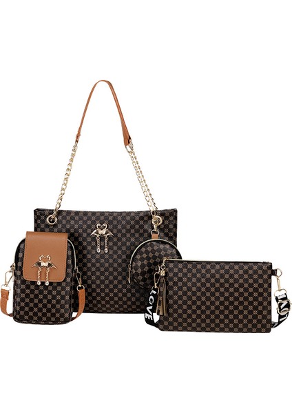 Lüks Örgü Pratik Omuz Çantası (Yurt Dışından)