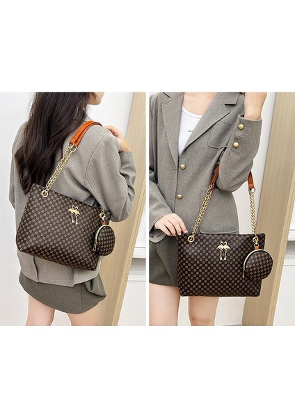 Lüks Örgü Pratik Omuz Çantası (Yurt Dışından) indirimleri