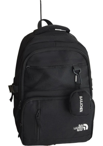 Öğrenci Sırt Çantası Üçü Bir Arada Gündelik Açık Çanta (Yurt Dışından)