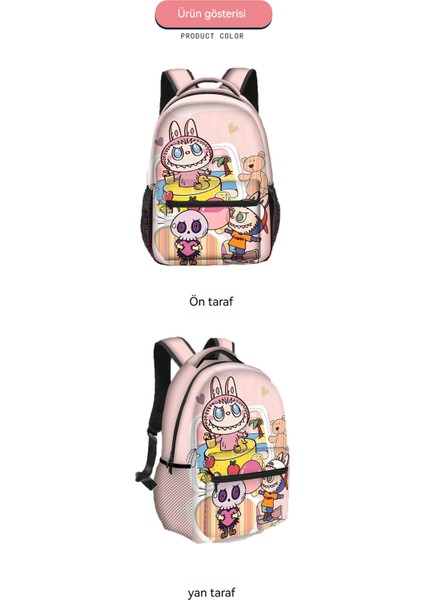 Rabb Baskı Omuz Çocuk Moda Sırt Çantası (Yurt Dışından) indirimleri