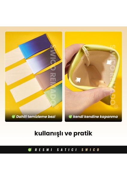 Taşınabilir Güneş Gözlüğü Saklama Çantası 2'li Paket (Yurt Dışından) modelleri