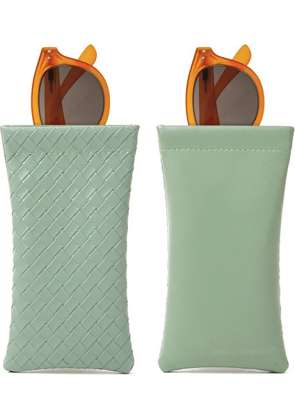 Taşınabilir Güneş Gözlüğü Saklama Çantası 2'li Paket (Yurt Dışından)