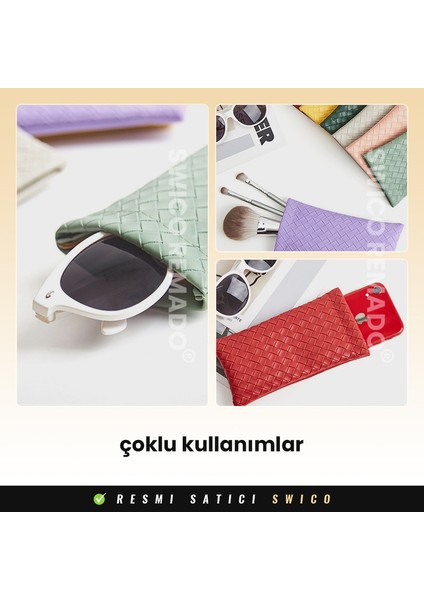 Taşınabilir Güneş Gözlüğü Saklama Çantası 2'li Paket (Yurt Dışından) fırsatları