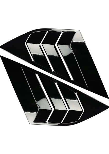 Focus Mk3 Için Arka Yan Pencere Panjurları Parlak Siyah (Yurt Dışından) fiyatları