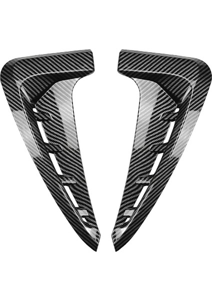 X5 F15 2014-2018 Karbon Fiber Için Yan Havalandırma Hava Akışı Giriş Kapağı (Yurt Dışından)