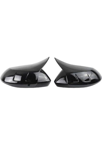 Parlak Siyah Yan Kapı Dikiz Aynası Kapağı (Yurt Dışından)