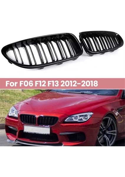 Ön Böbrek Çift Çizgili Izgara Spor Izgara Yedek Parlak Siyah (Yurt Dışından) fiyatları