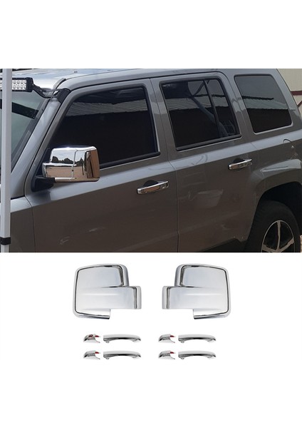 Patriot 11-16 Için Dikiz Aynası Kapağı Kabuğu + Kapı Kolu Kapağı (Yurt Dışından) modelleri