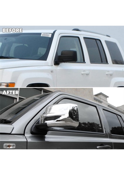 Patriot 11-16 Için Dikiz Aynası Kapağı Kabuğu + Kapı Kolu Kapağı (Yurt Dışından) indirimleri