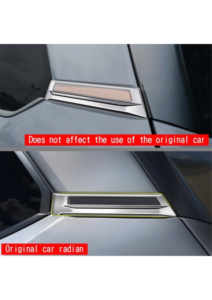 Araba Arka Cam C Sütunu Trim Kapağı Gümüş (Yurt Dışından) indirimleri