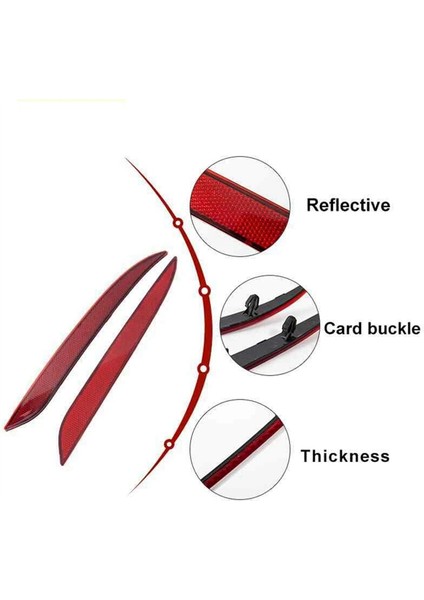 1495817818-00-C Model Y 21-23 Için Arka Tampon Reflektör Işık Parçası (Yurt Dışından) fiyatları