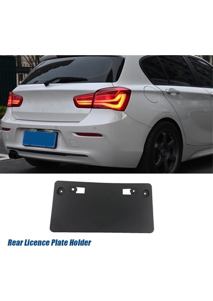 Araba Arka Plaka Taban Tutucu 51128064049 1 Serisi F20 Için (Yurt Dışından)