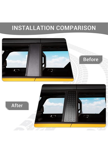 B Sütun Çıkartmaları Pencere Orta Sütun Panel Kapağı (Yurt Dışından) fırsatları