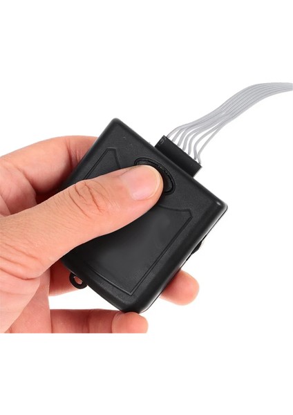 Ön Cam 5 Yıldız Aranıyor Araba LED Pencere Çıkartmaları Kırmızı Işık Yanıyor (Yurt Dışından)