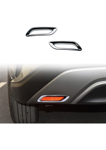 RX350 RX350H 2023 Arka Tampon Sis Lambası Lambası Çerçevesi Trim Araba (Yurt Dışından)