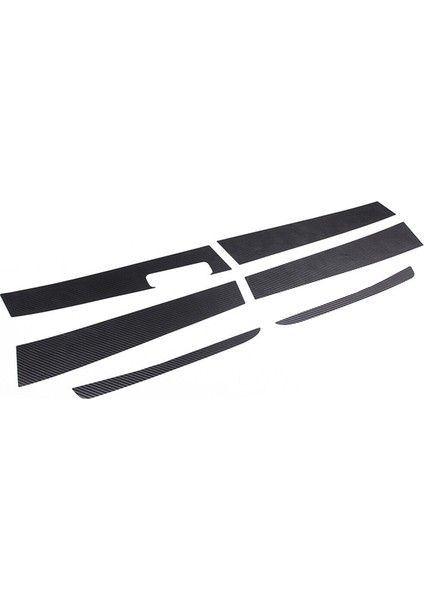 Araba Kapısı Pencere Sütunu Direk Kapağı Trim Stickerkarbon Fiber Desen (Yurt Dışından)