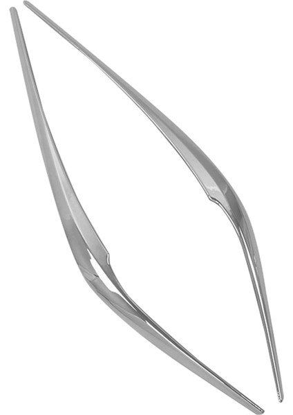 Karbon Fiber Araba Far Kaşı Kapağı Gümüş (Yurt Dışından) fiyatları