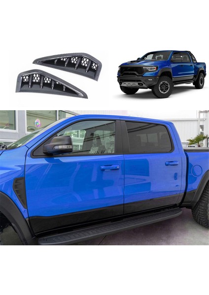 Yan Havalandırma Kapağı Trim Sticker Dış Aksesuarlar Için (Yurt Dışından)