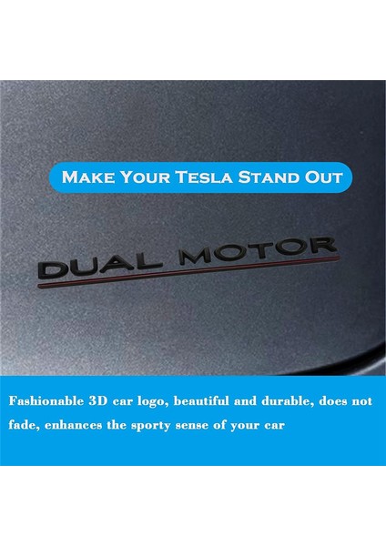 3D Çift Motorlu Rozet Sticker Dekor Performans Rozet Aksesuarları (Yurt Dışından) modelleri