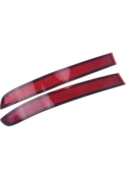1 Çift Araba Arka Tampon Işık Reflektörü Lh+Rh 1T0945105A 1T0945106A (Yurt Dışından)