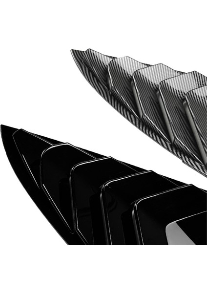 Araba Arka Yan Pencere Panjurları Hava Menfezi Kepçesi Gölgelik Kapağı A Için (Yurt Dışından)