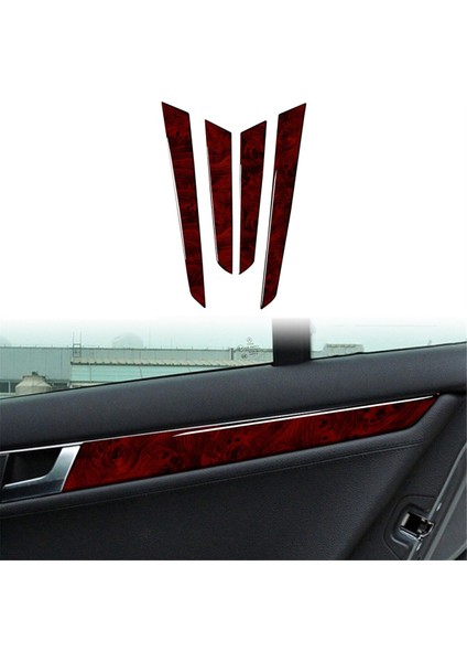 4 Adet Iç Kapı Paneli Döşeme Kapağı C Sınıfı W204 2007-2013 (Yurt Dışından)