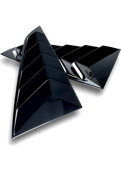 Siyah Için Araba Arka Yan Pencere Panjur Kapağı Döşemesi (Yurt Dışından) modelleri