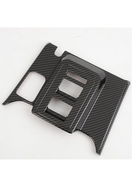 Karbon Fiber Için Pencere Kaldırma Anahtarı Kontrol Paneli Kapak Döşemesi (Yurt Dışından)