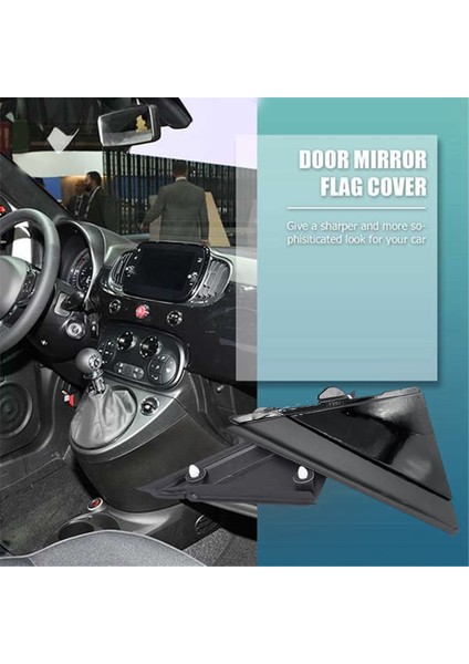 Kapı Aynası Üçgen Plaka Kapağı (Yurt Dışından)