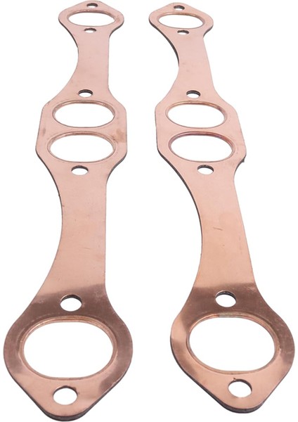 Araba Oval Port Bakır Egzoz Borusu Contaları PH306 327 305 Için (Yurt Dışından) modelleri