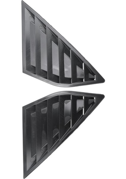 Mat Siyah Araba Arka Cam Perdeleri Yan Tüyer Panjurları Havalandırma Kapağı (Yurt Dışından) fırsatları