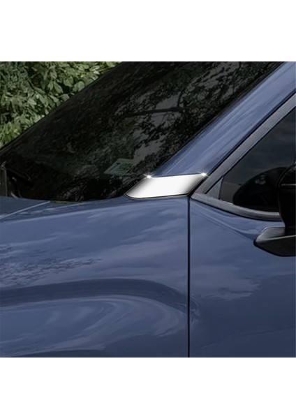 Araba Kapısı Dış Sütun Süsleme Paneli Gümüş (Yurt Dışından)