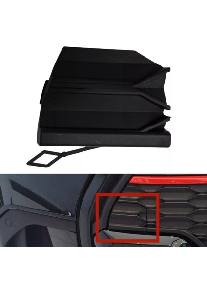 Cw F55 F56 F57 Için Siyah Abs Çekme Kancası Kapağı (Yurt Dışından)