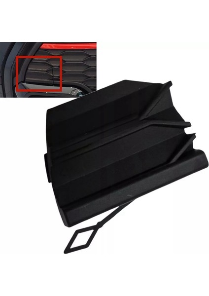 Cw F55 F56 F57 Için Siyah Abs Çekme Kancası Kapağı (Yurt Dışından) fırsatları