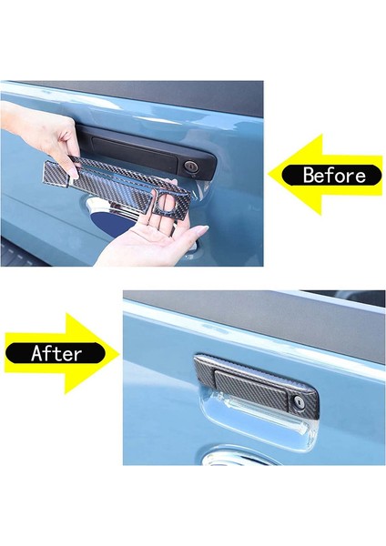 2022 2023 Için Kulp Kapağı Trim Çıkartma Etiketleri (Yurt Dışından) modelleri