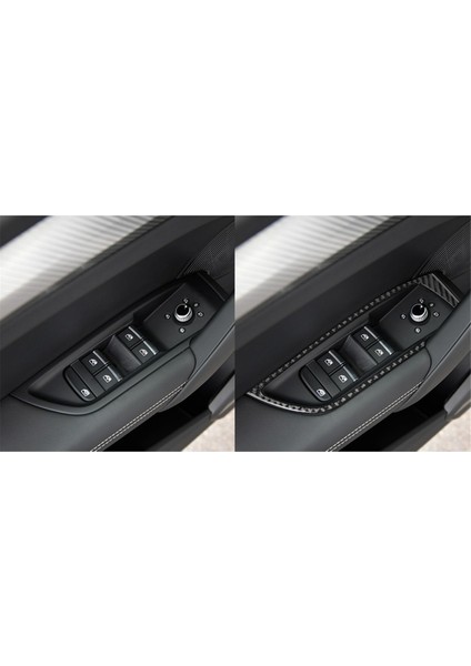 Pencere Kaldırma Anahtarı Düğme Paneli Kapağı Iç Döşeme Çıkartması Için (Yurt Dışından) indirimleri