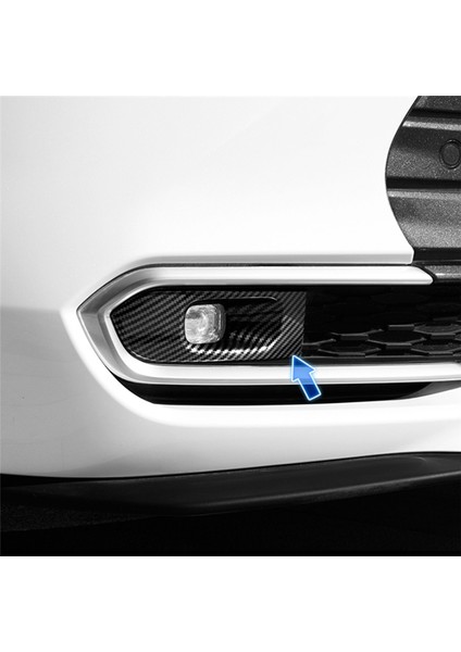 Araba Ön ve Arka Sis Farı Kapağı Abs Karbon Fiber (Yurt Dışından)