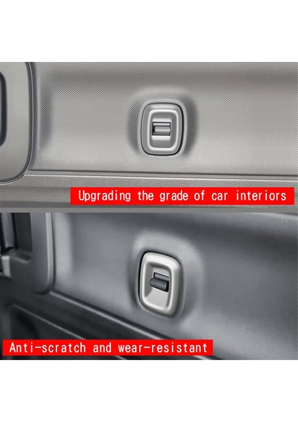 Orta Kapı Perde Anahtarı Trim Çerçevesi Gümüş Için Sticker (Yurt Dışından) indirimleri