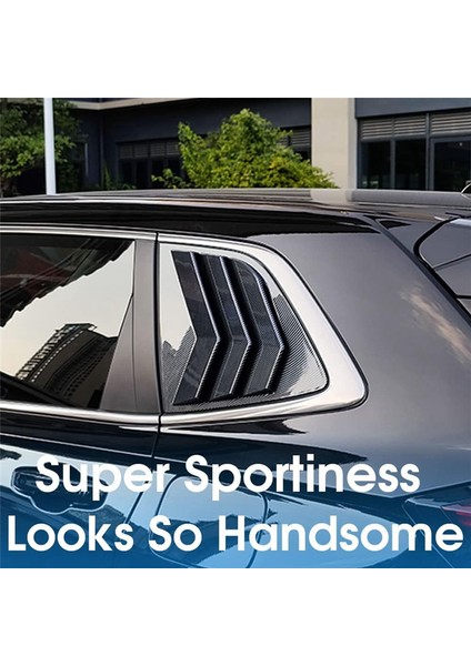 2023 Arka Cam Panjurları Pencere Kapağı Trimi Karbon (Yurt Dışından) modelleri