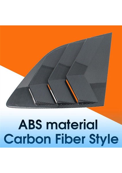 2023 Arka Cam Panjurları Pencere Kapağı Trimi Karbon (Yurt Dışından) fırsatları