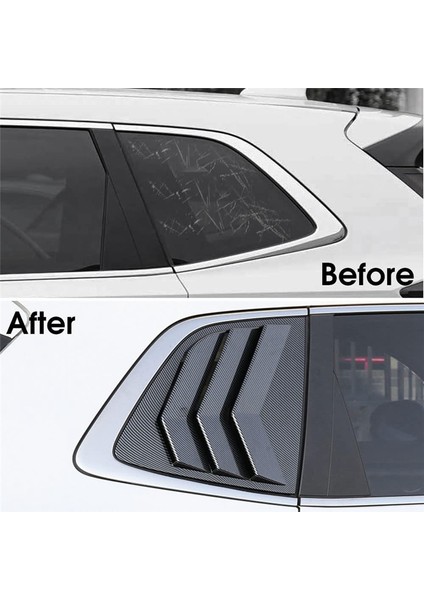 2023 Arka Cam Panjurları Pencere Kapağı Trimi Karbon (Yurt Dışından) indirimleri