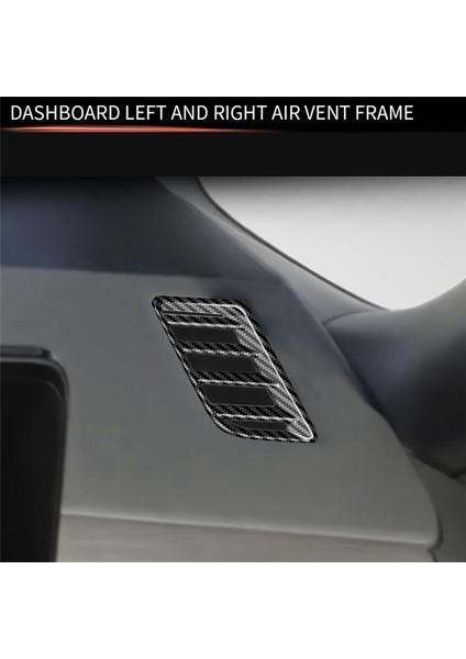 Karbon Fiber Desenli Araba Ön Tarafı Hava Menfezi Kapağı Döşemesi (Yurt Dışından) modelleri