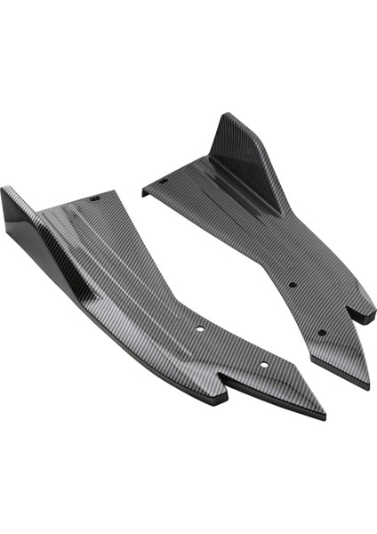 48CM Arka Tampon Koruyucu Kanardlar Ayırıcı Yan Etek Karbon Fiber (Yurt Dışından)