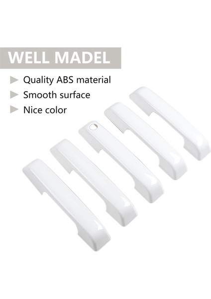 Akıllı Anahtar Deliği Olmayan Araba Kapı Kolu Koruyucu Trimi (Yurt Dışından)